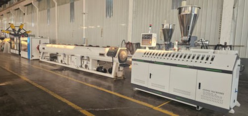 Co-extruded PVC Pipe Machine With Power Saving Motor Testing Before Delivery