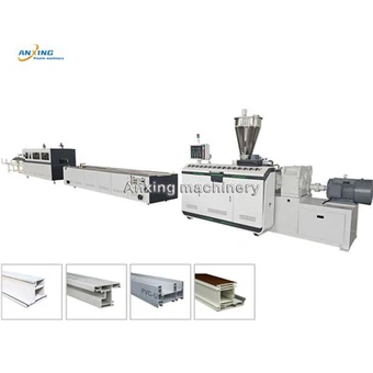 3.4m/min UPVC PVC Profile Machine Production Line